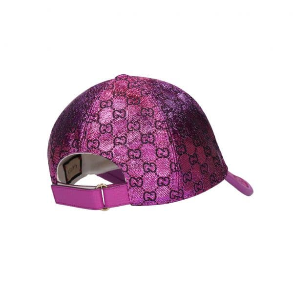 Gucci GG Lamé Jacquard Baseball Hat at Enigma Boutique