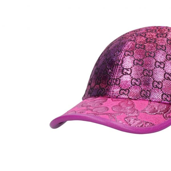 Gucci GG Lamé Jacquard Baseball Hat at Enigma Boutique