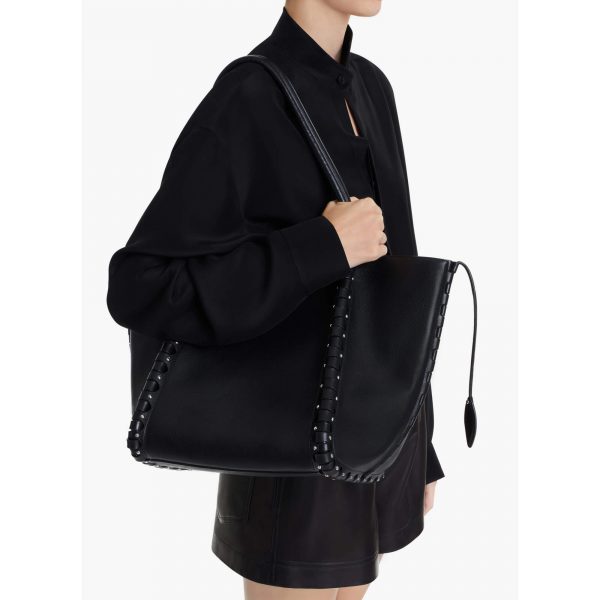 Alaïa Medium Hinge Leather Bag at Enigma Boutique