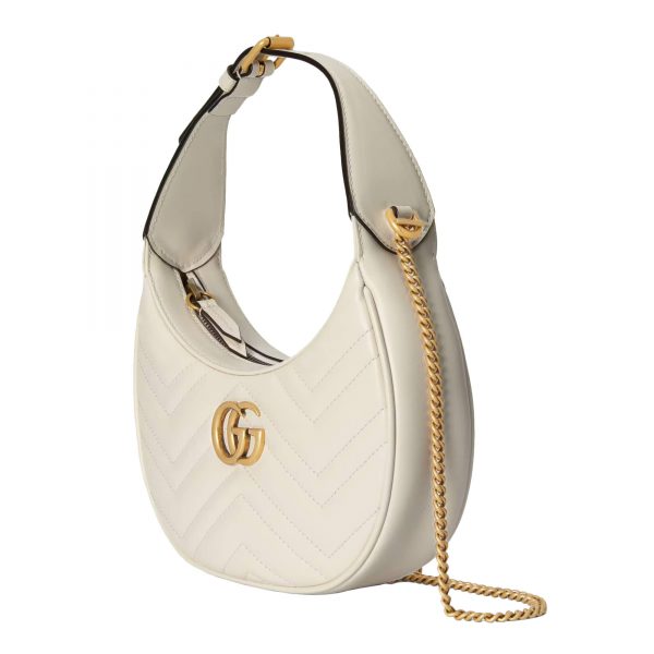 Gucci GG Marmont Half-moon-shaped Mini Bag at Enigma Boutique