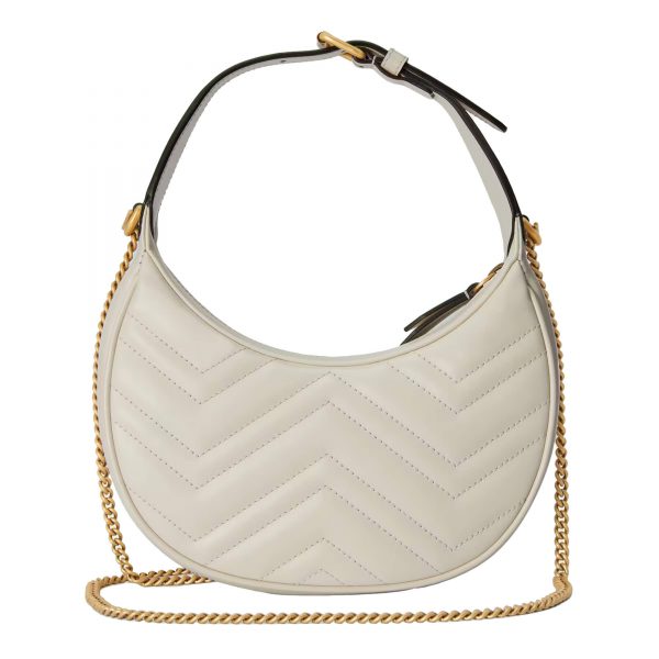 Gucci GG Marmont Half-moon-shaped Mini Bag at Enigma Boutique