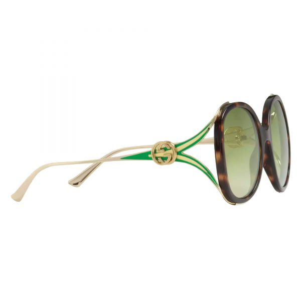 Gucci Round-frame Interlocking G Sunglasses at Enigma Boutique