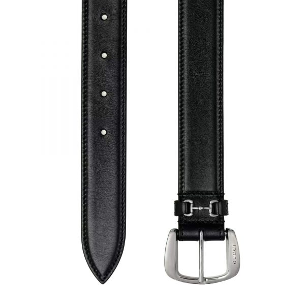 Gucci Belt With Horsebit Detail at Enigma Boutique