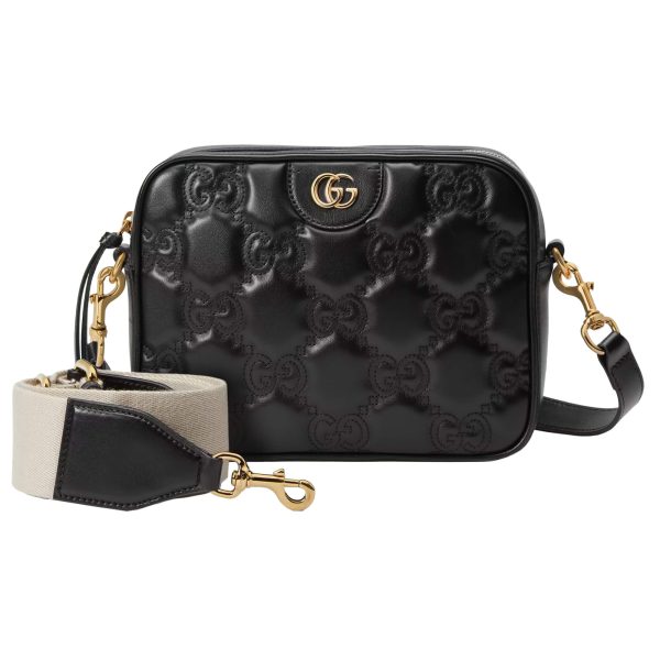 Gucci GG Matelassé Leather Shoulder Bag at Enigma Boutique
