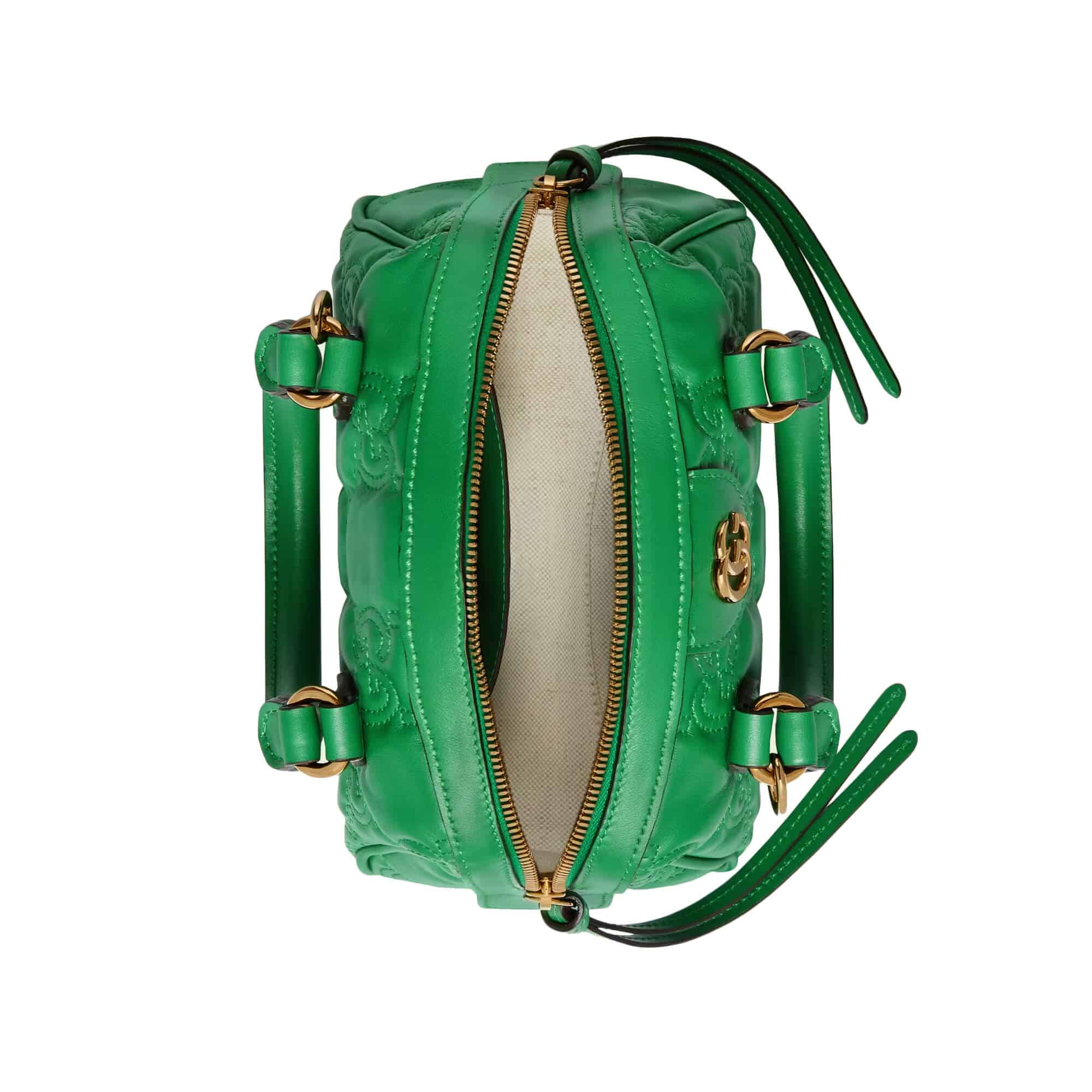 Gucci GG Matelassé Leather Top Handle Bag - Enigma Boutique