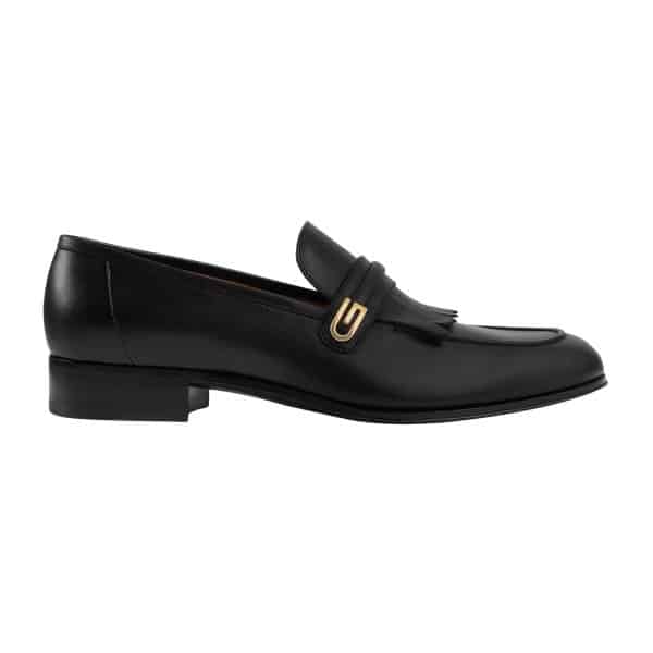 Gucci Men's Loafer With Mirrored G at Enigma Boutique