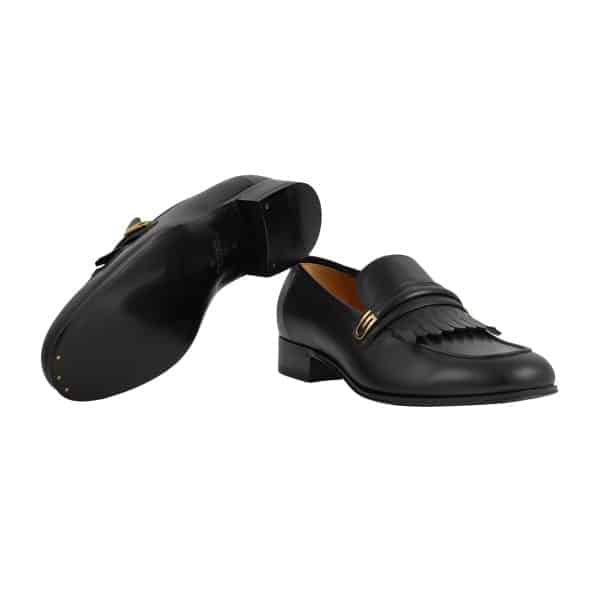 Gucci Men's Loafer With Mirrored G at Enigma Boutique