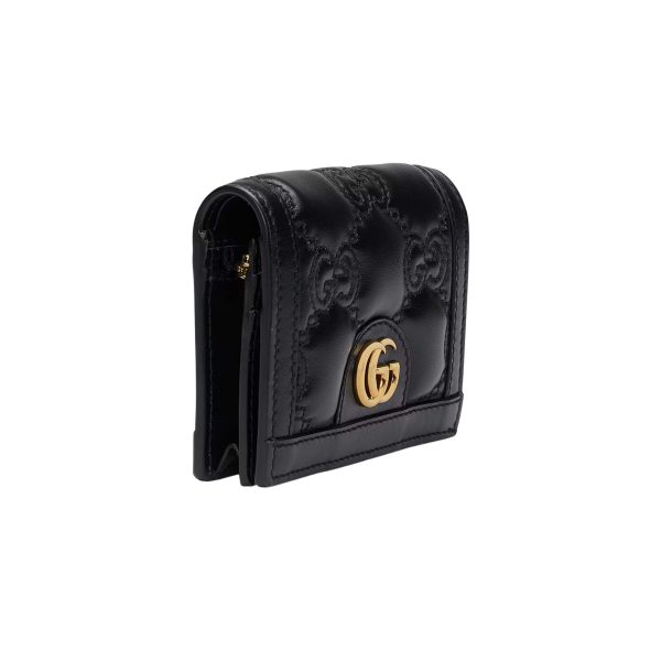 Gucci GG Matelassé Card Case Wallet at Enigma Boutique