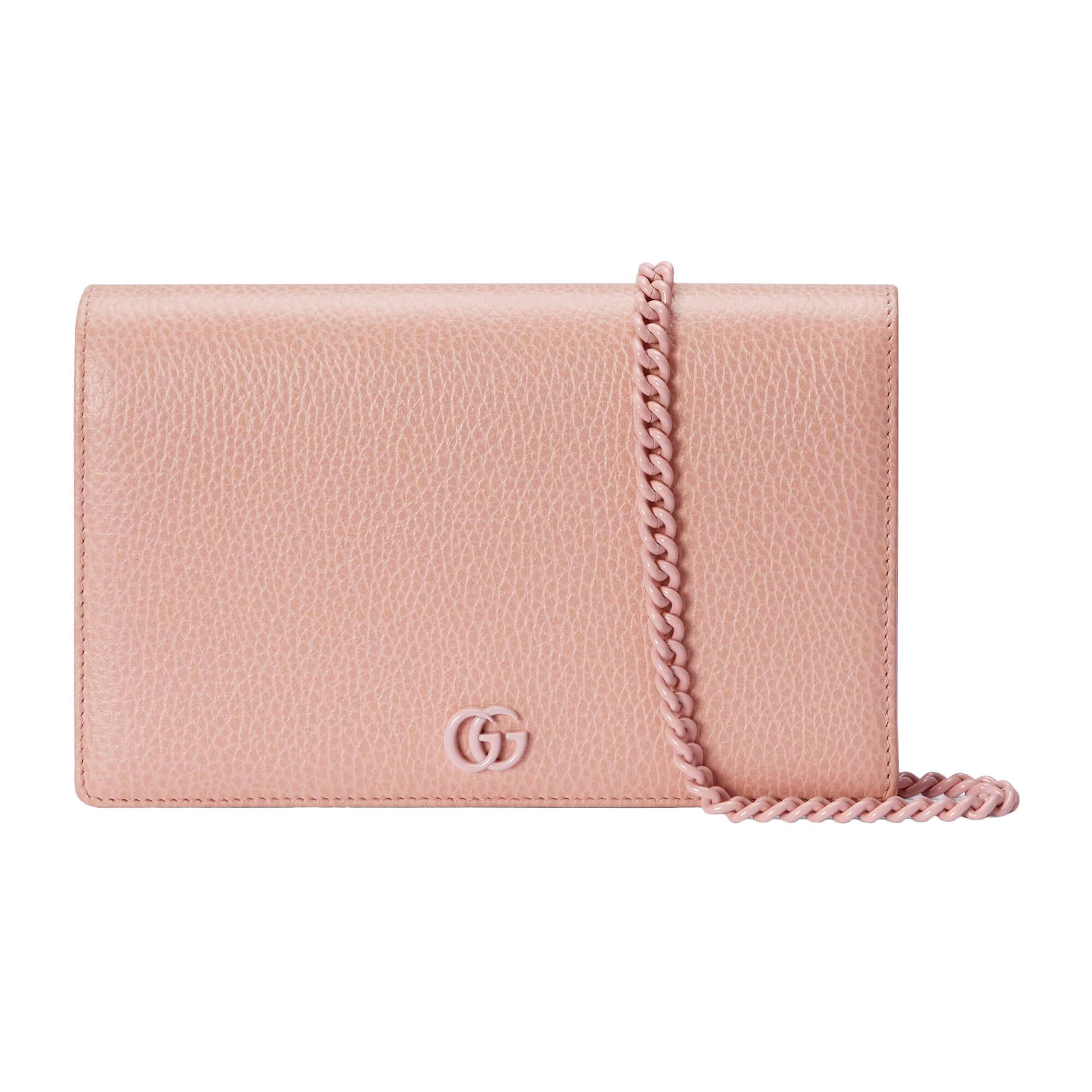 Gucci gg marmont 2025 mini leather chain bag