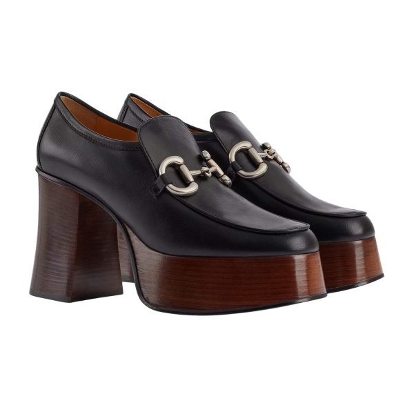 Gucci Women's Platform Loafer With Horsebit at Enigma Boutique