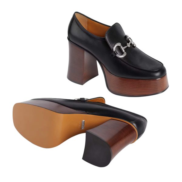 Gucci Women's Platform Loafer With Horsebit at Enigma Boutique