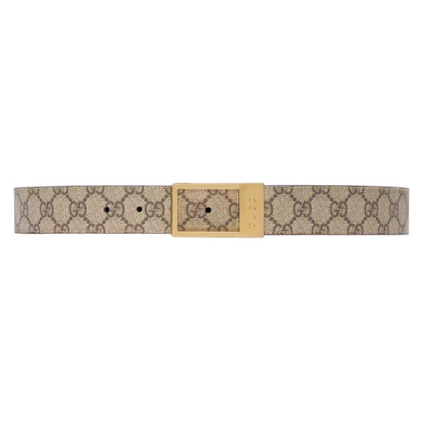 Gucci GG Belt With Rectangular Buckle
