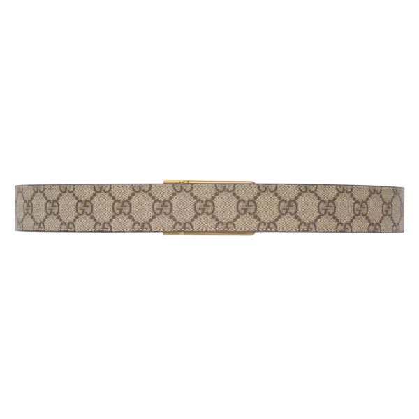 Gucci GG Belt With Rectangular Buckle - Image 3