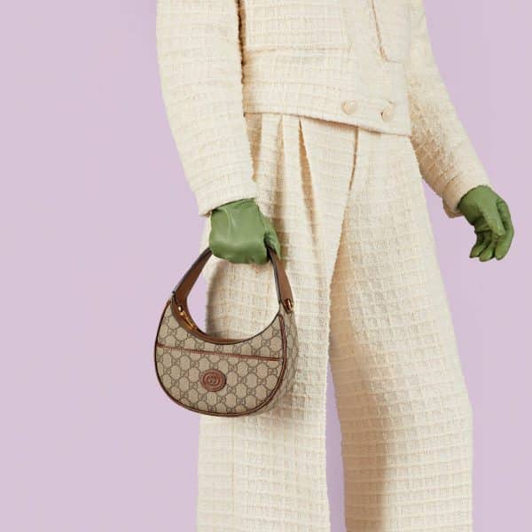 Gucci GG Half-moon-shaped Mini Bag at Enigma Boutique