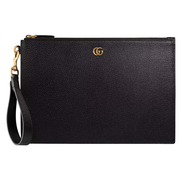 Gucci GG Marmont leather pouch at Enigma Boutique