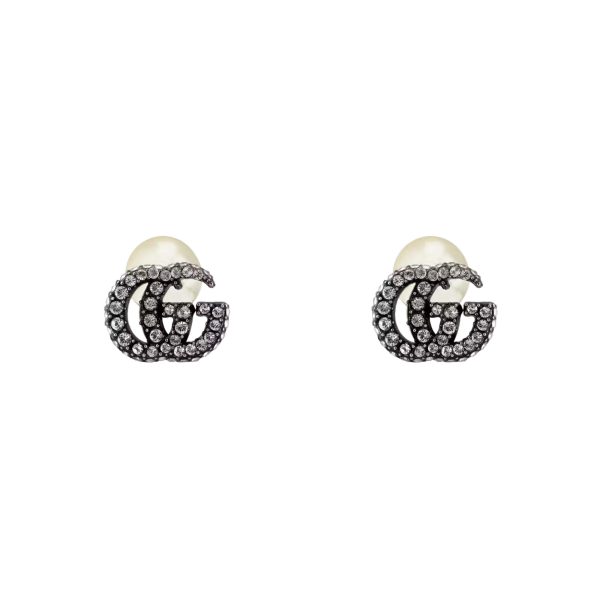 Gucci GG Marmont Cufflinks With Pearls at Enigma Boutique