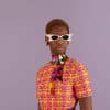 Gucci Pop Print Silk Neck Bow - Image 4