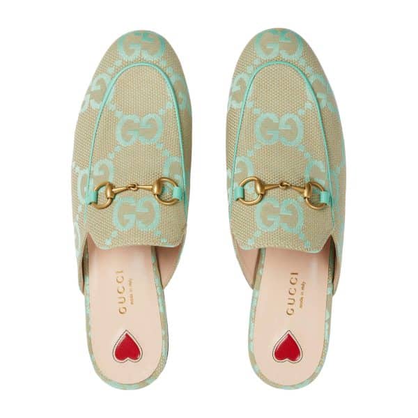 Gucci Women’s Jumbo GG Princetown Slipper at Enigma Boutique