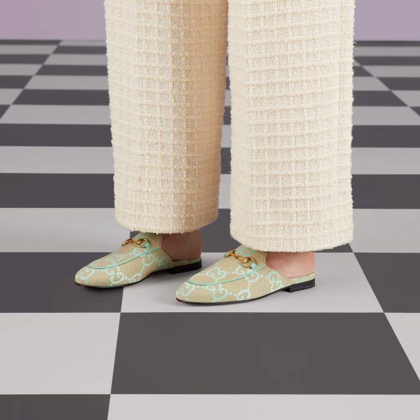 Gucci Women’s Jumbo GG Princetown Slipper at Enigma Boutique