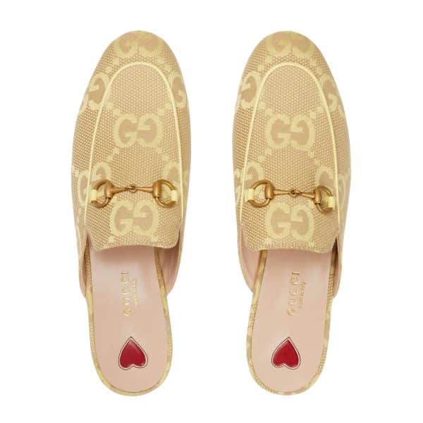 Gucci Women's Princetown Jumbo GG Slipper at Enigma Boutique