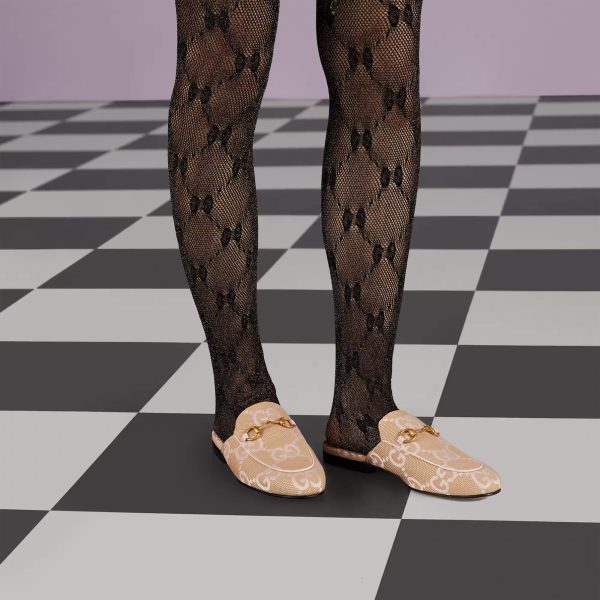 Gucci Women's Jumbo GG Princetown Slipper at Enigma Boutique
