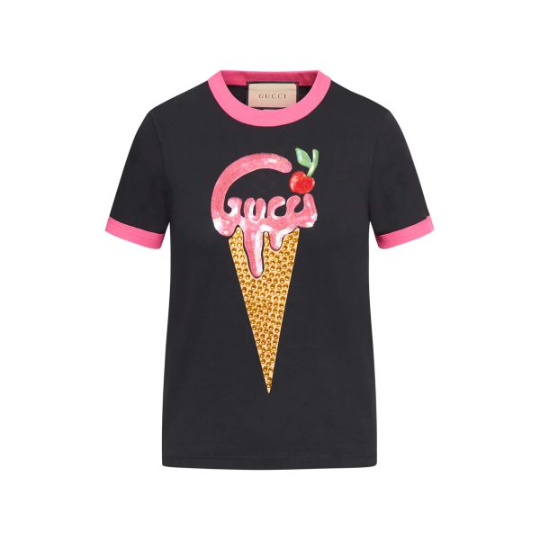 Gucci Ice Cream Cotton Jersey T-shirt at Enigma Boutique