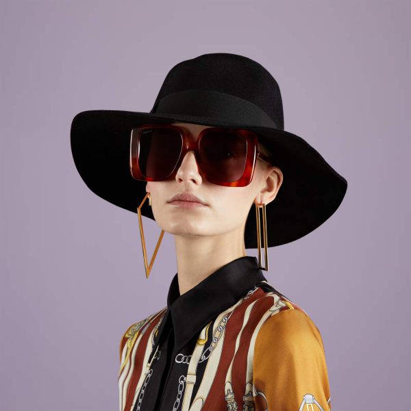 Gucci Oversized Rectangular Sunglasses at Enigma Boutique