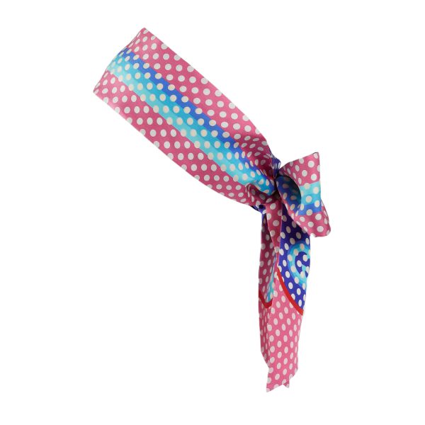 Gucci Polka Dot Print Silk Headscarf at Enigma Boutique