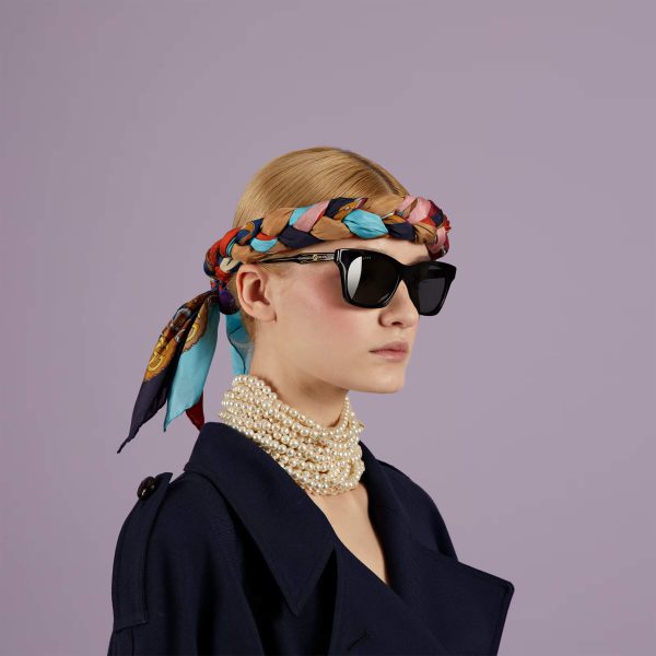 Gucci Rectangular Frame Sunglasses at Enigma Boutique