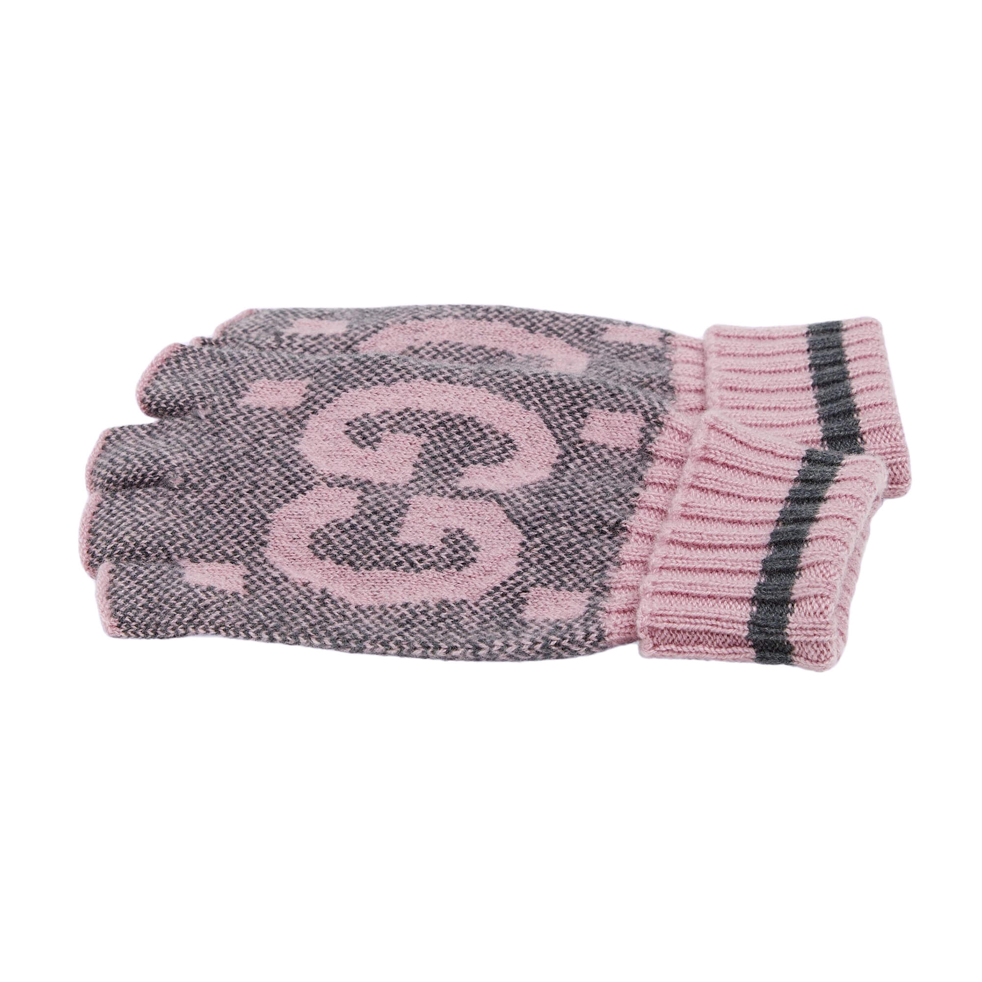 Gucci GG Cashmere Fingerless Gloves Enigma Boutique