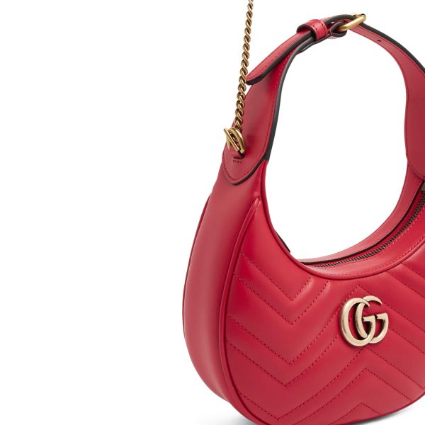 Gucci GG Marmont Half-moon-shaped Mini Bag - Image 3