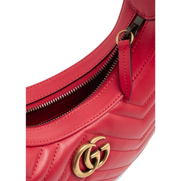 Gucci GG Marmont Half-moon-shaped Mini Bag - Image 4