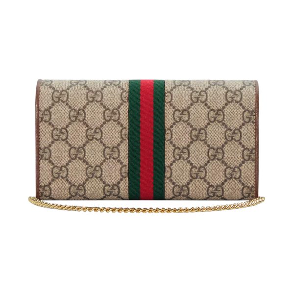 Gucci Ophidia GG Chain Wallet at Enigma Boutique