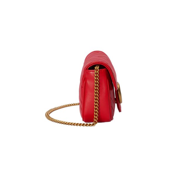 Gucci GG Marmont Matelassé Super Mini Bag at Enigma Boutique