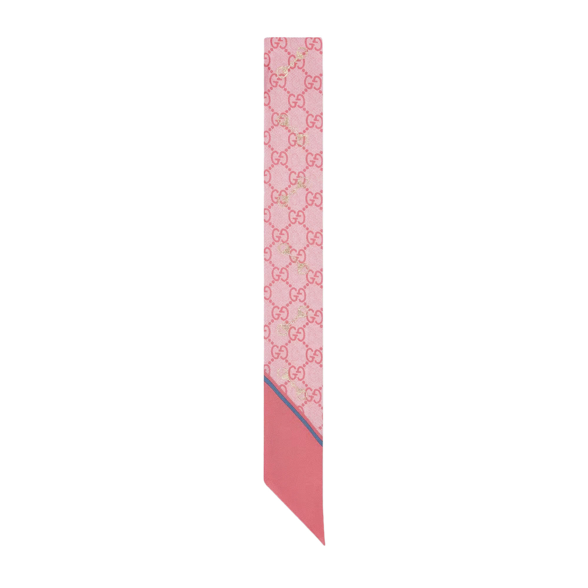 Gucci GG Print With Horsebit Silk Neck Bow at Enigma Boutique
