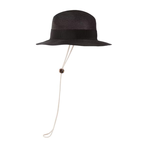 Gucci Raffia-effect Wide-brimmed Hat With Bow at Enigma Boutique