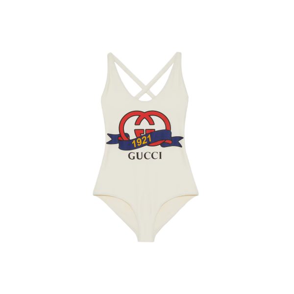 Gucci Sparkling Jersey Swimsuit at Enigma Boutique