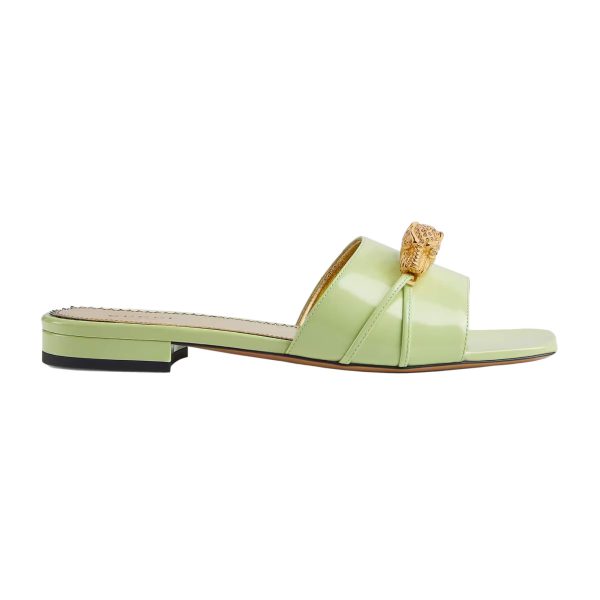 Gucci Women's Slide Sandal With Hardware at Enigma Boutique