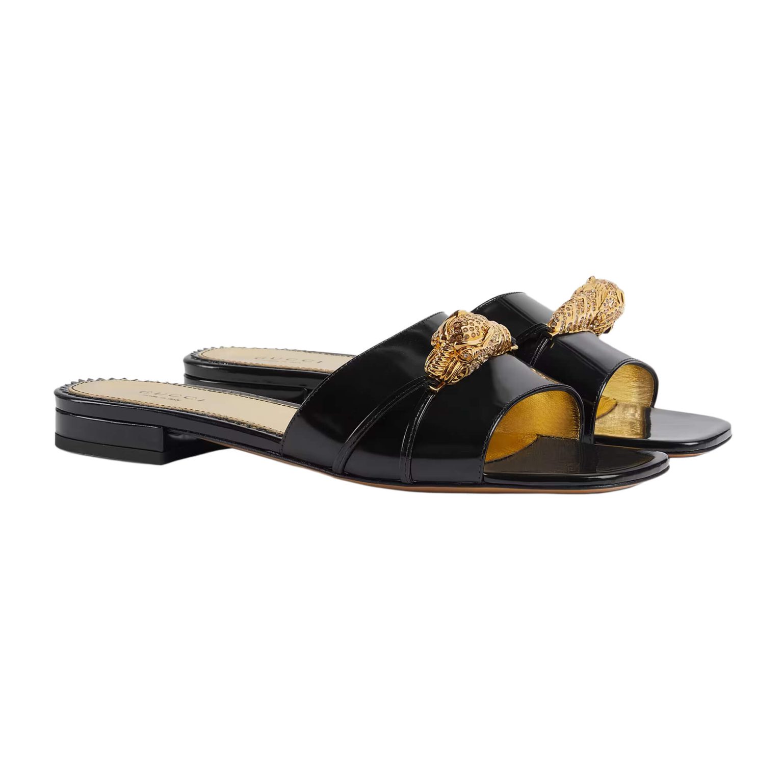 Gucci Women's Slide Sandal With Hardware Enigma Boutique