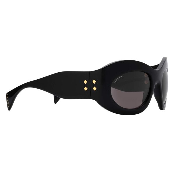 Gucci Wrapped Oval Frame Sunglasses at Enigma Boutique