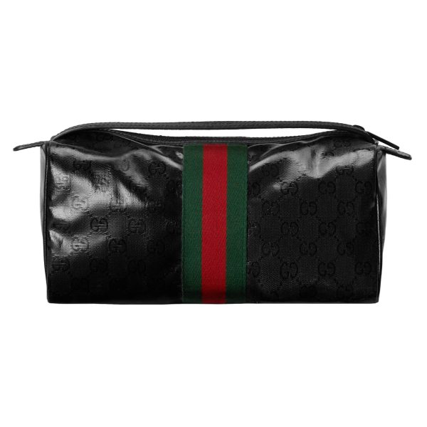 Gucci Toiletry Case With Web at Enigma Boutique
