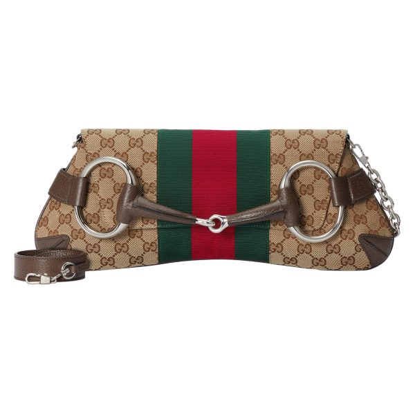 Gucci Horsebit Chain Medium Shoulder Bag at Enigma Boutique
