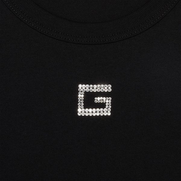 Gucci Cotton Jersey T-shirt With Crystal at Enigma Boutique