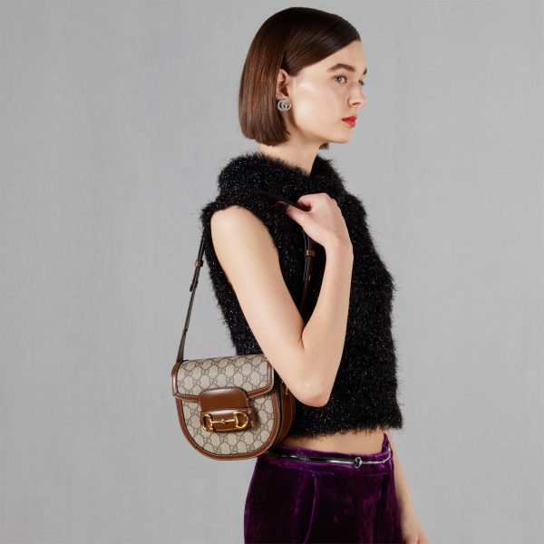 Gucci Horsebit 1955 Mini Rounded Bag at Enigma Boutique