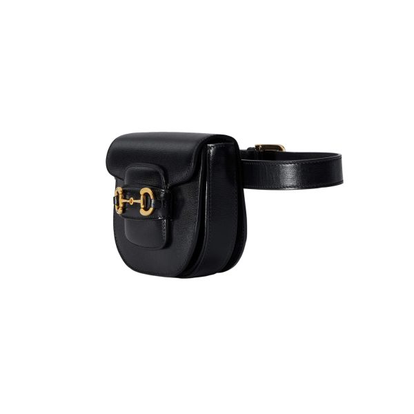 Gucci Horsebit 1955 Rounded Belt Bag at Enigma Boutique