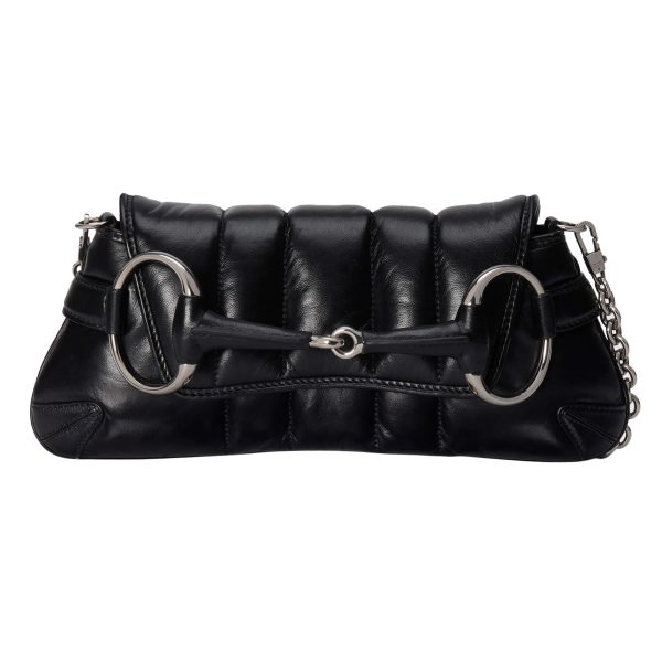 Gucci Horsebit Chain Small Shoulder Bag at Enigma Boutique