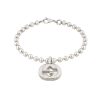 Gucci Interlocking G Bracelet In Silver