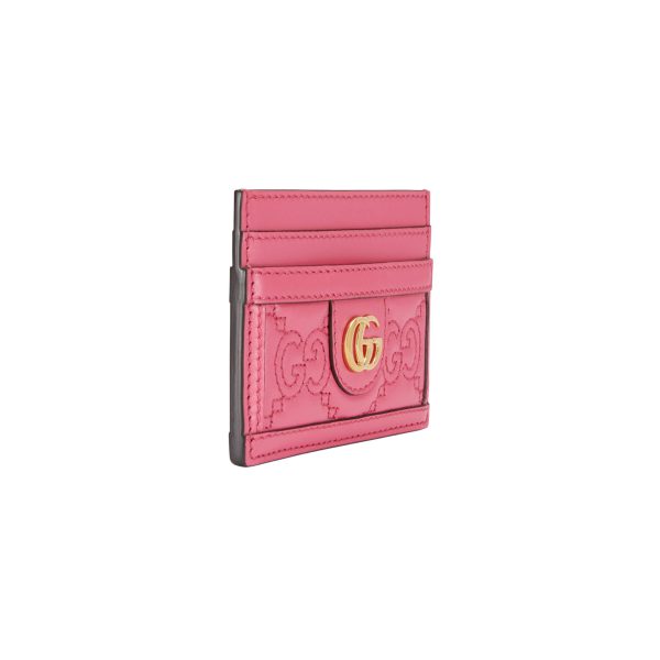 Gucci GG Matelassé Card Case at Enigma Boutique
