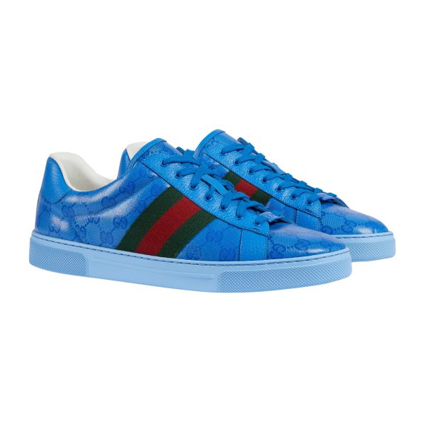 Gucci Men's Ace GG Crystal Canvas Sneaker at Enigma Boutique