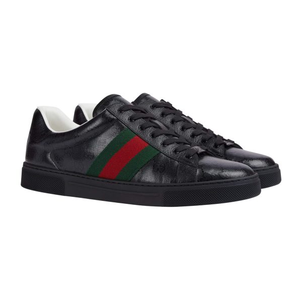 Gucci Men’s Ace GG Crystal Canvas Sneaker at Enigma Boutique